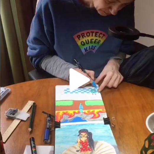 Pourquoi j’apprends à dessiner si tard