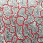 zentangle noir et rouge